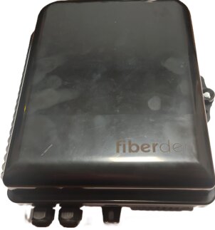 DİSTRİBUTİON BOX (DAĞITIM KUTUSU) 1/16 SPLİTTER UYUMLU (SİYAH) - fiberden