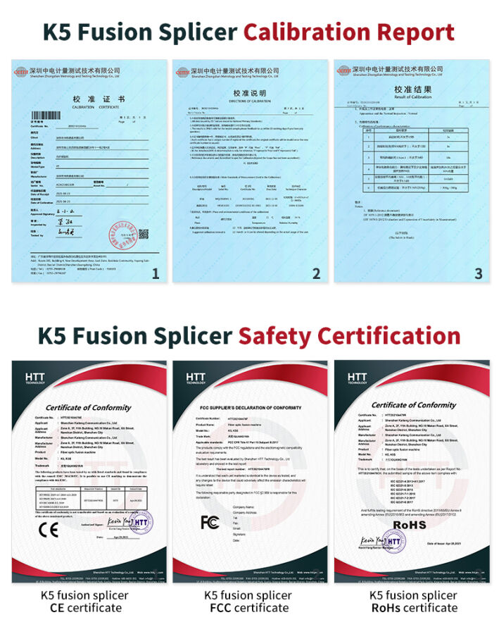 FİBERDEN 6 MOTORLU FİBER KAYNAK MAKİNESİ (GUANGYAN K5 ) - 6