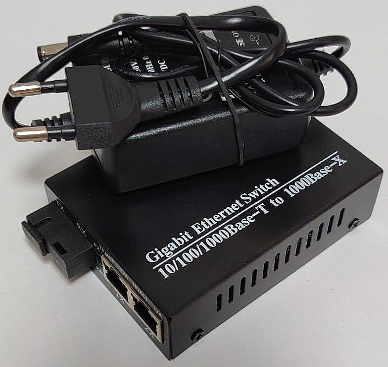 FİBERDEN 8 PORT FULL GİGABİT SWİTCH SET (MEDİA CONVERTÖRLER 2RJ45 ÇIKIŞLI) - 3