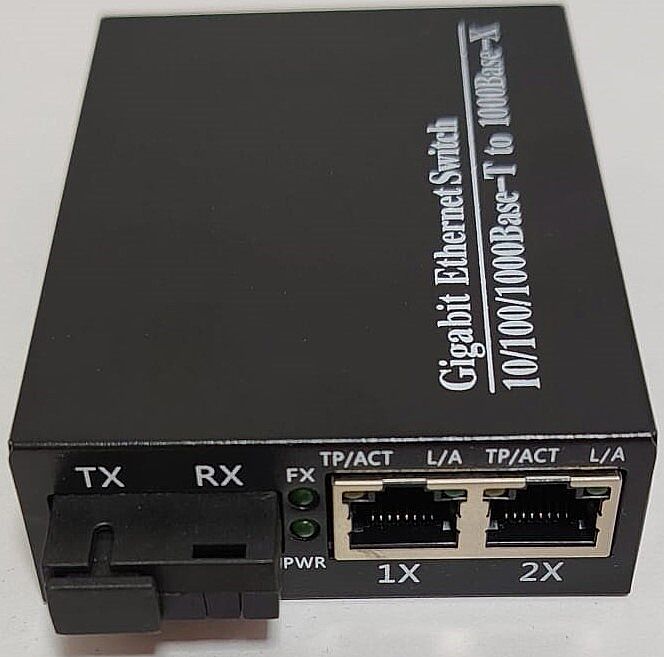 FİBERDEN 8 PORT FULL GİGABİT SWİTCH SET (MEDİA CONVERTÖRLER 2RJ45 ÇIKIŞLI) - 4