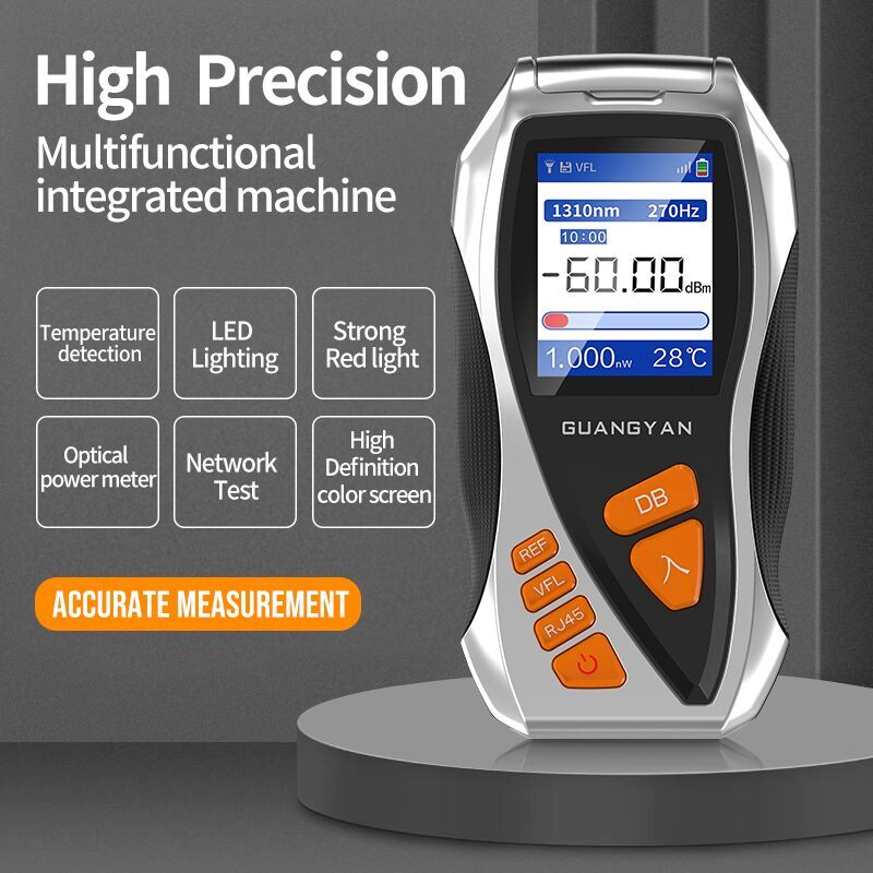 GUANGYAN Y9 İŞLEVLİ FİBER OPTİK GÜÇ ÖLÇER OPM + VFL +LAZER - 1