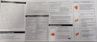 GUANGYAN Y9 İŞLEVLİ FİBER OPTİK GÜÇ ÖLÇER OPM + VFL +LAZER - 7