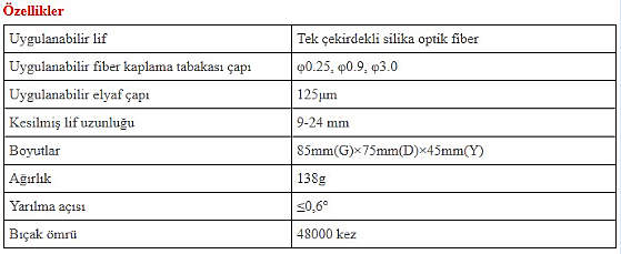 METASE MT-06 TAM OTOMATIK FİBER OPTİK KESİCİ - 6