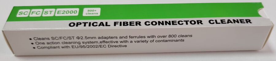 SC/FC/ST 2.5 MM FİBER OPTİK KONNEKTÖR TEMİZLEME KALEMİ (800+) - 8