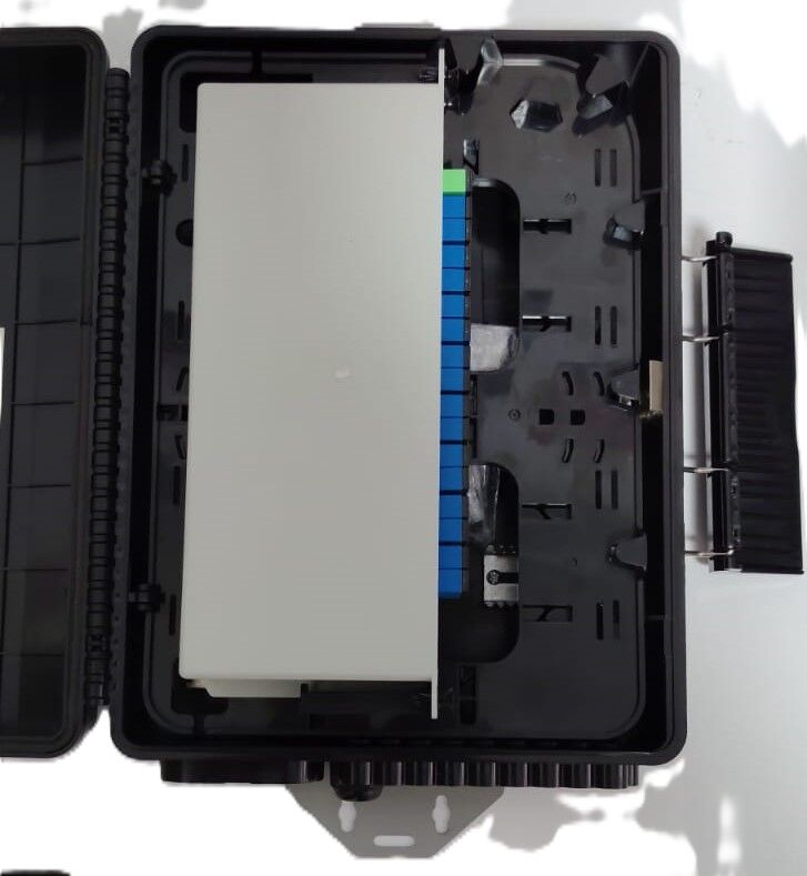 DAĞITIM KUTUSU (1/32 APC SPLİTTER İÇİNDE ÇAKILI) SİYAH - 2