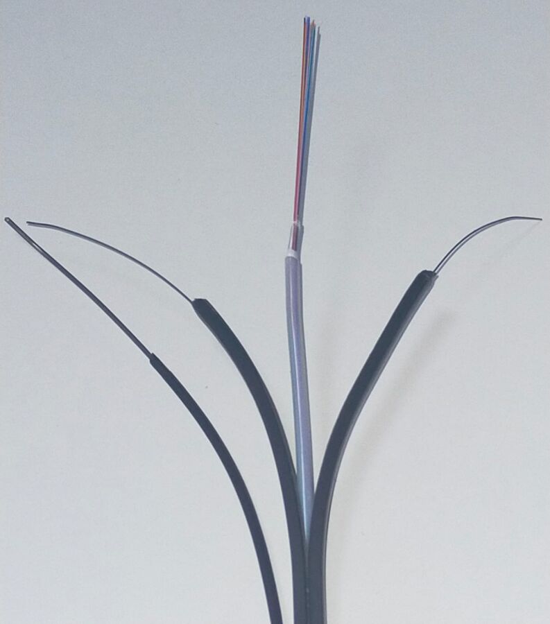 Fiber Optik Askı Telli Drop Kablo 12 Core (Tüplü) 1000 metre - 2