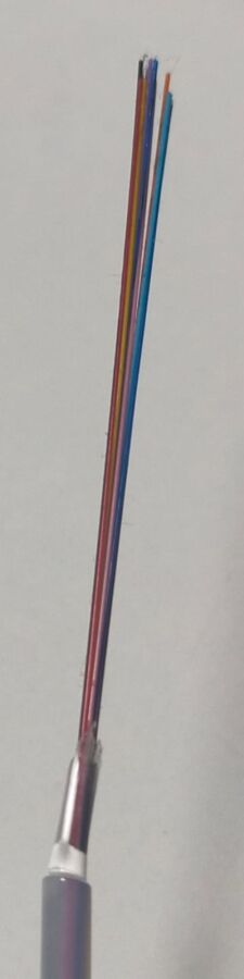 Fiber Optik Askı Telli Drop Kablo 12 Core (Tüplü) 1000 metre - 3