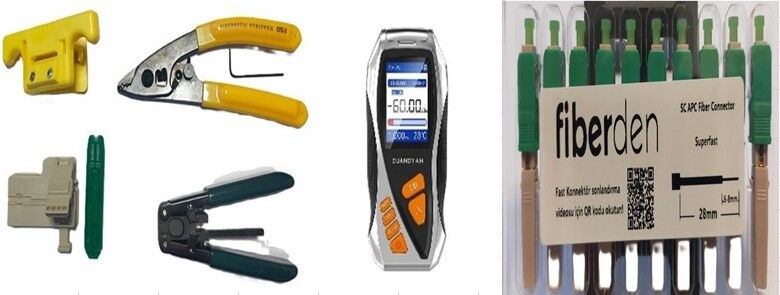 FİBERDEN PROFESYONEL FİBER OPTİK KABLO BAŞLANGIÇ SETİ 1 - 1