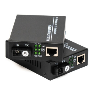 Fiber Media Converter 100Mbps (1 Çift) - fiberden