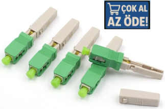 Fast Konnektör SC/APC (SUPERFAST) - fiberden